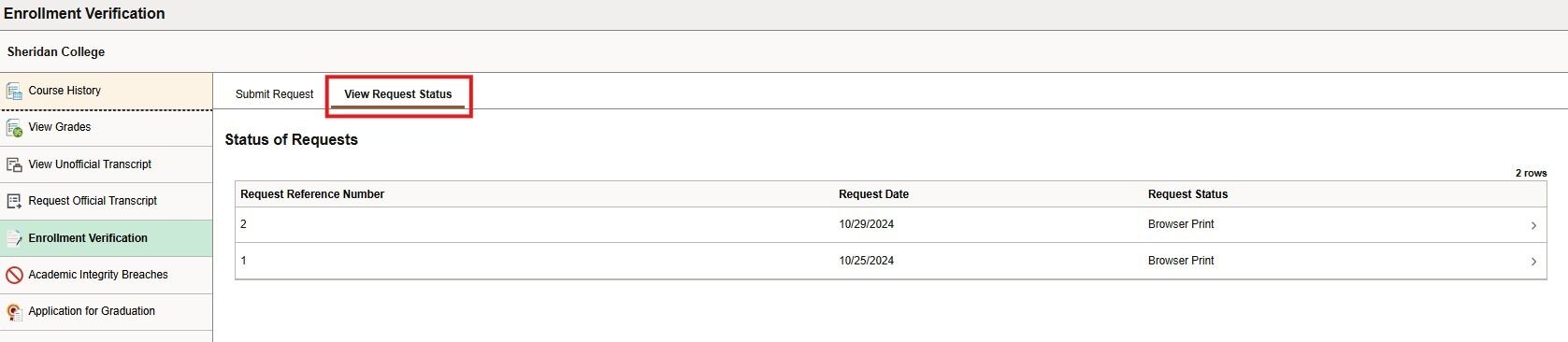 enrollment-letter;step-6-view-request-status.jpeg